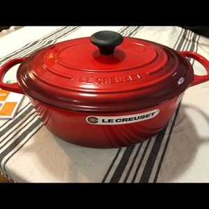 Le Creuset Red Oval Dutch Oven